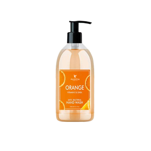 Orange vitamin and shea hand wash